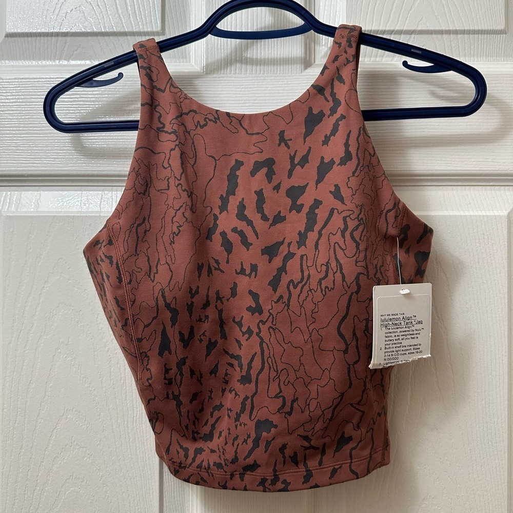 Lululemon Align High Neck Tank Size 4 NWT
